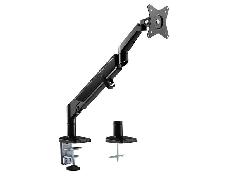 NEOMOUNTS Tischhalterung DS70-810BL1 bis 9 kg – Schwarz Full-Motion-Tischhalterung für 17-32