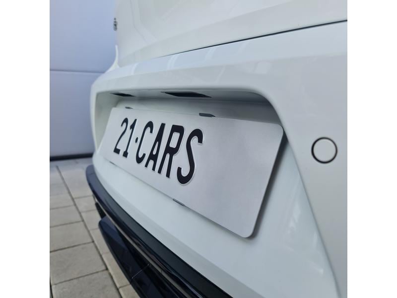 21CARS Kennzeichenhalterset Klick, Langformat, Schwarz Klick-Kennzeichenhalter für Wechselschilder