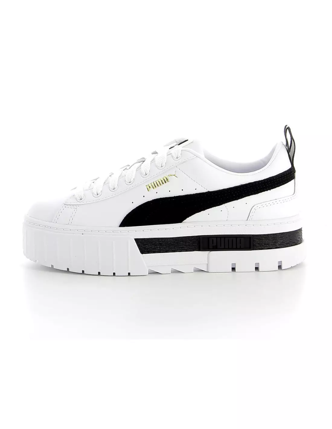 PUMA MAYZE LTH WNS - Baskets Whiteblack