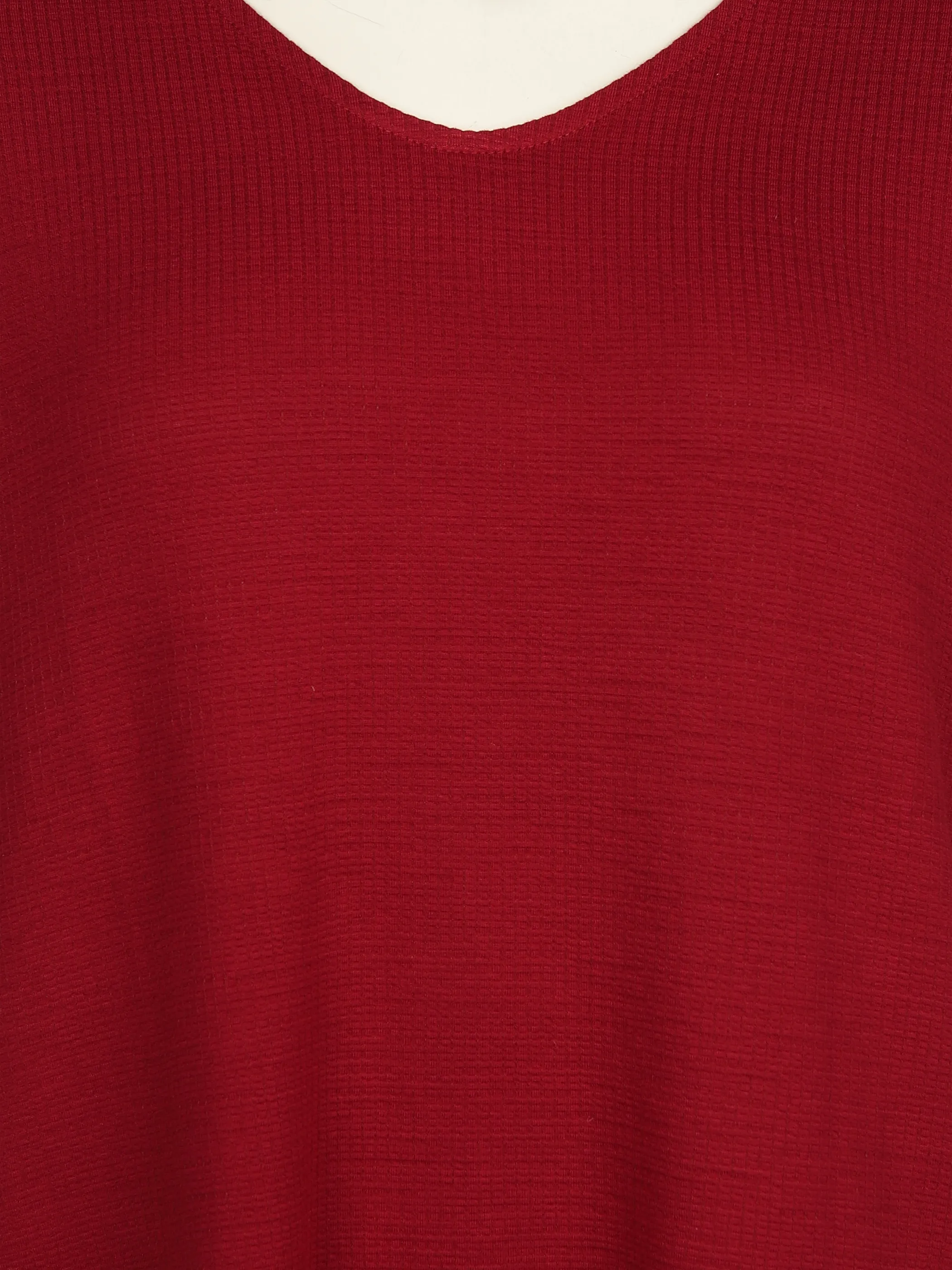 Große Größen Shirt im Materialmix