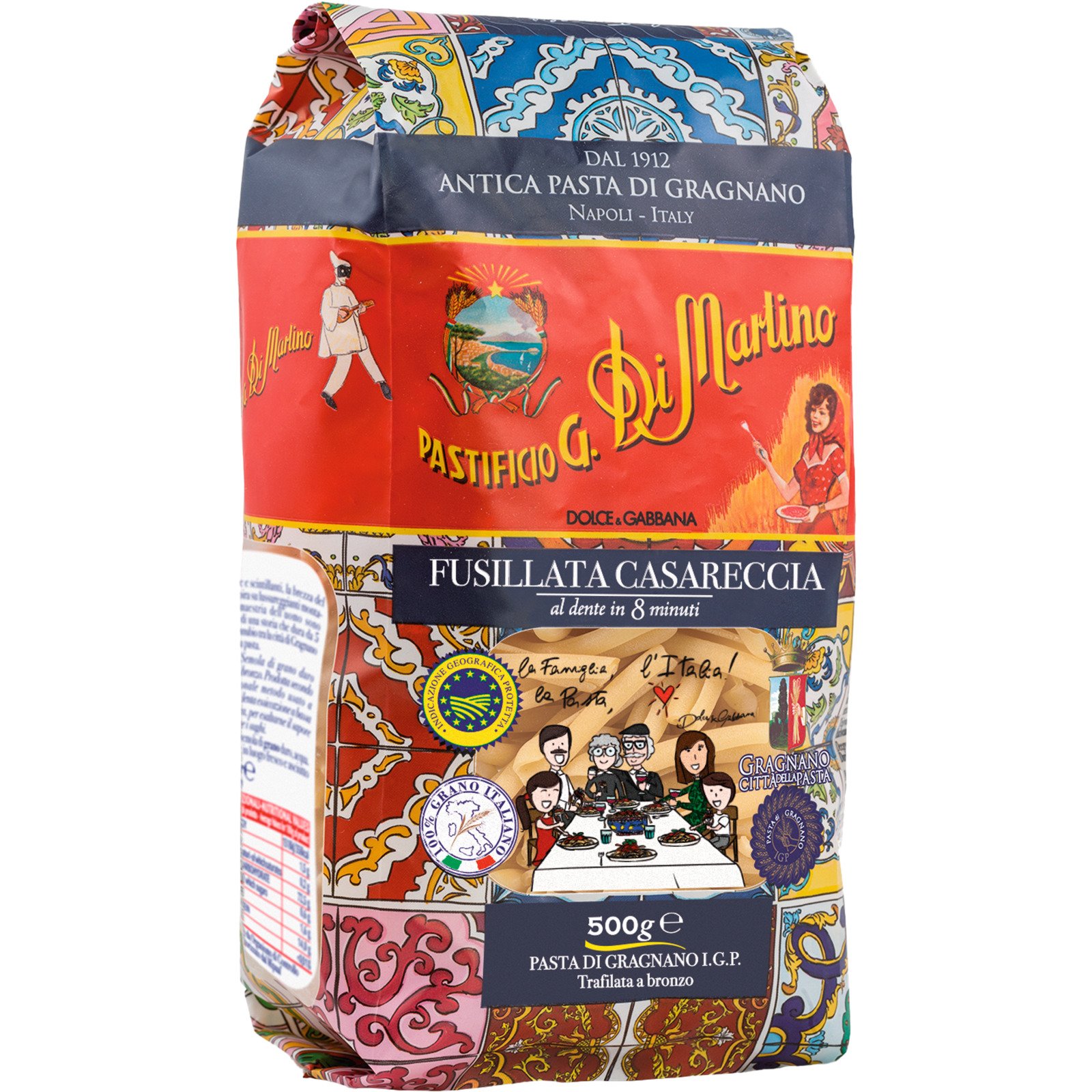 Pasta di Martino Fusillata D&G 500 g