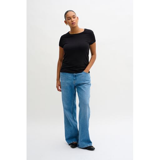 My Essential Wardrobe 16 The Modal Tee T-shirt, Sort, S