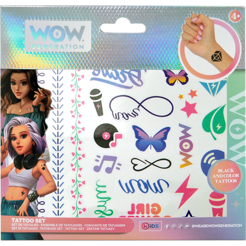 WOW Generation<br>Tattoo sæt