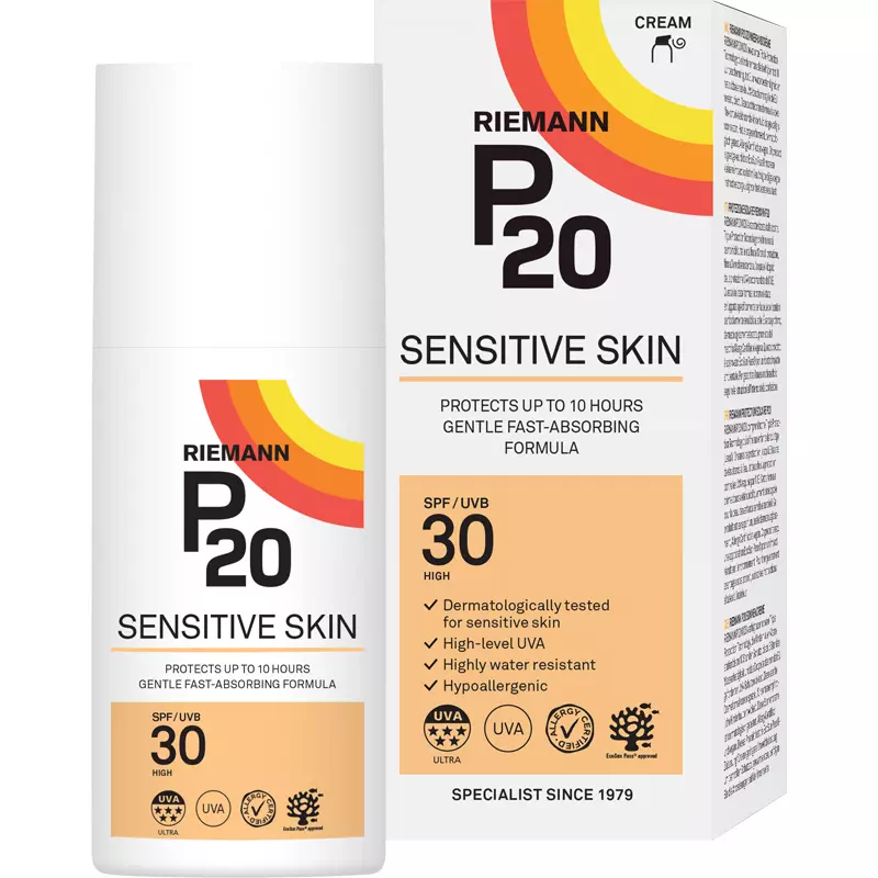 P20 Riemann Sensitive Skin Sun Protection Cream SPF 30 - 200 ml