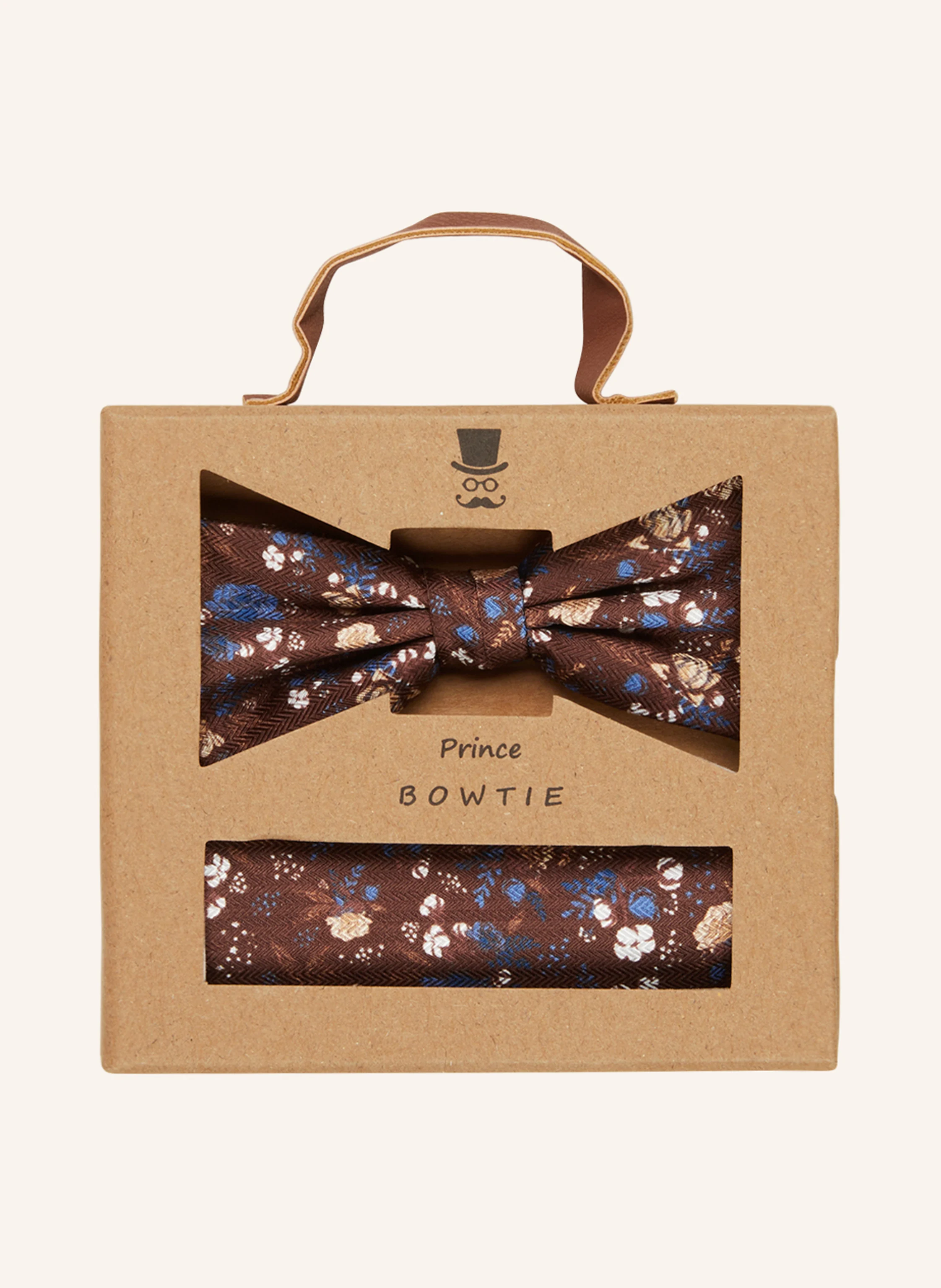 Prince BOWTIE Set: Fliege und Einstecktuch