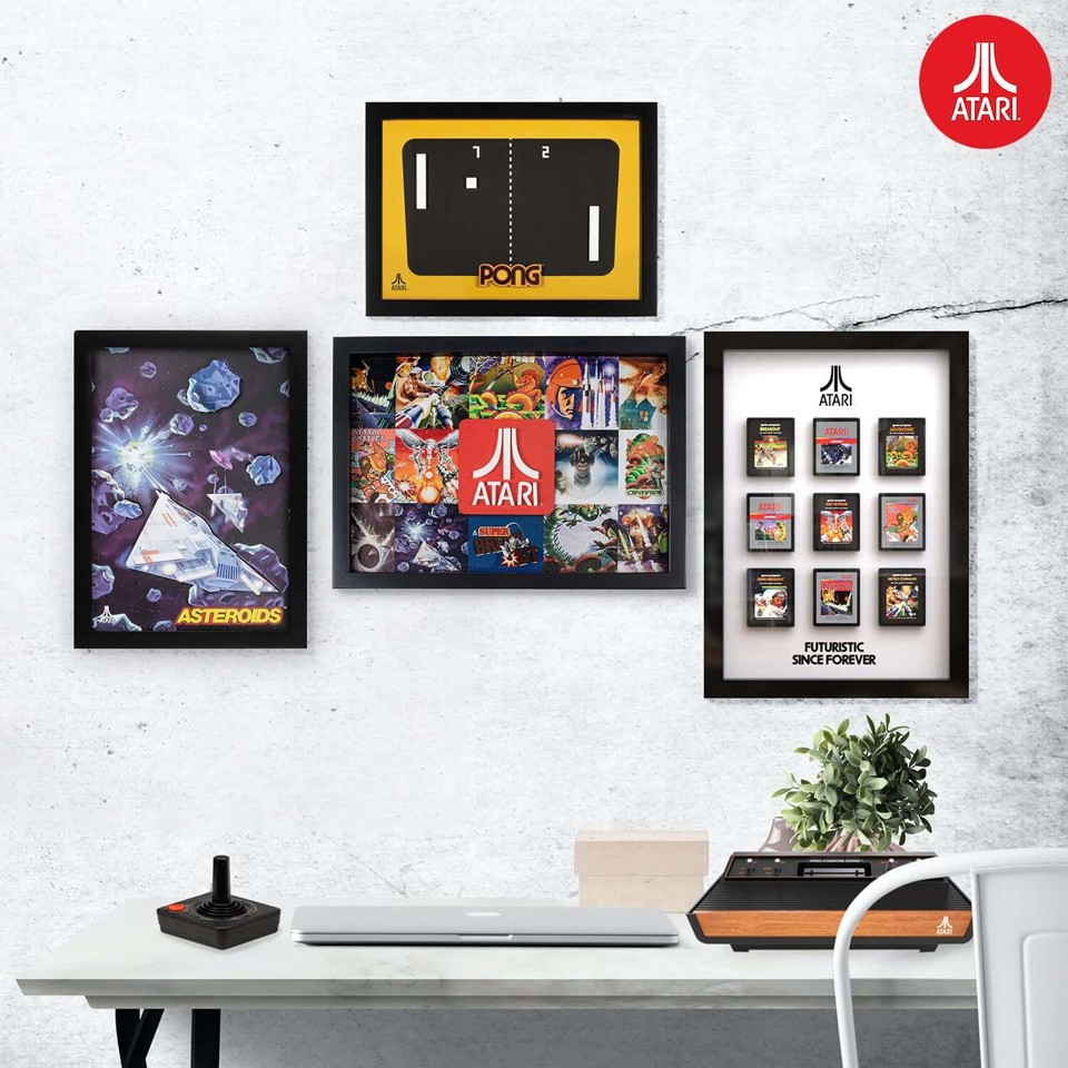 Official Atari 3D Wall Art - Atari Legends