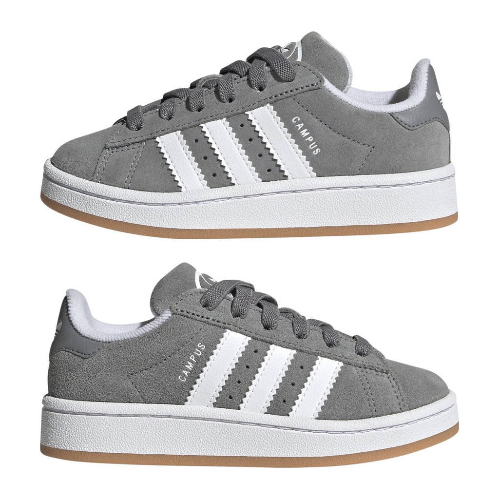 adidas Campus 00'ssuède sneakers grijs/wit