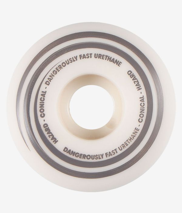 Madness Hazard Radio Active CS Conical Rollen (white) 56mm 101A 4er Pack