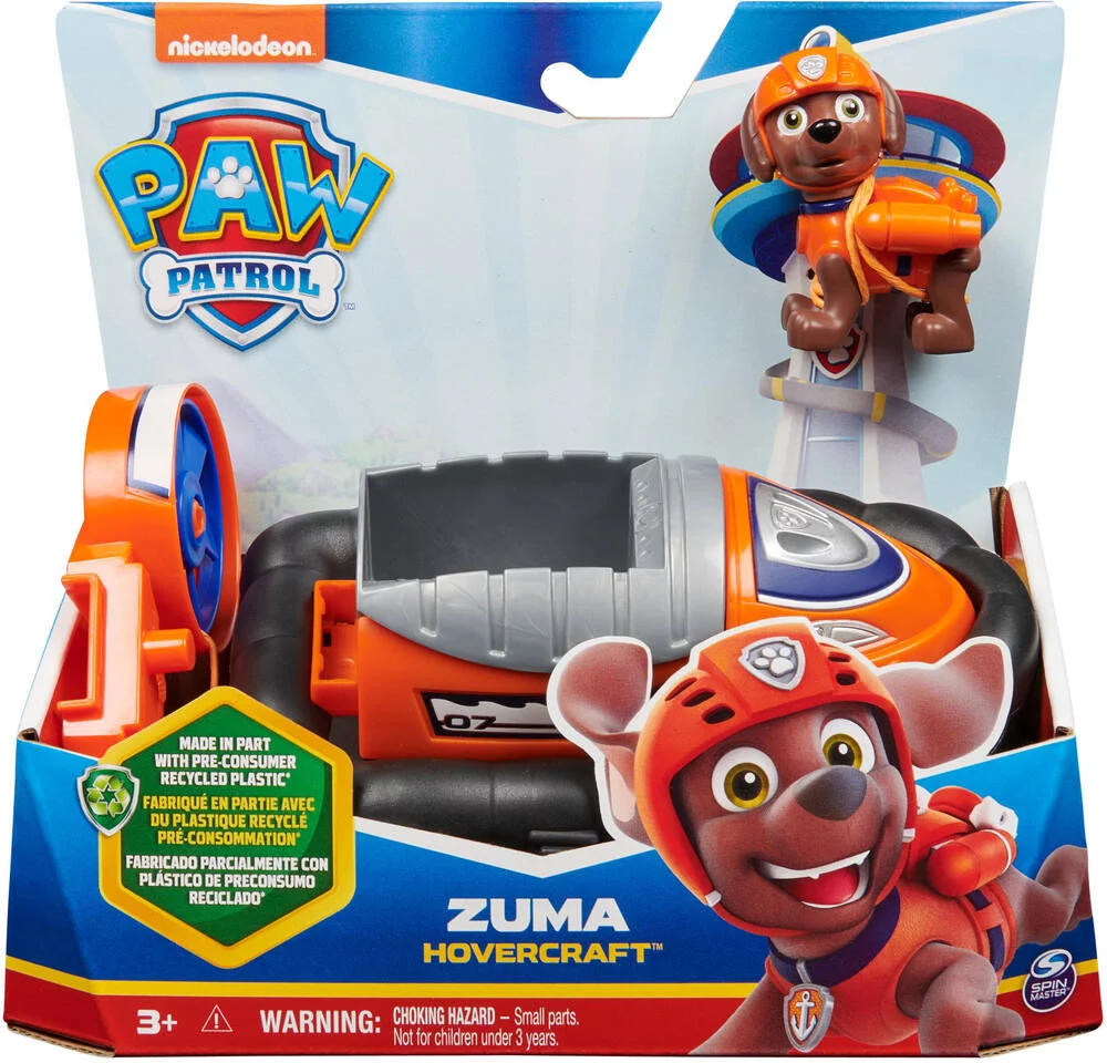 PAT'PATROUILLE - VEHICULE ET FIGURINE ZUMA