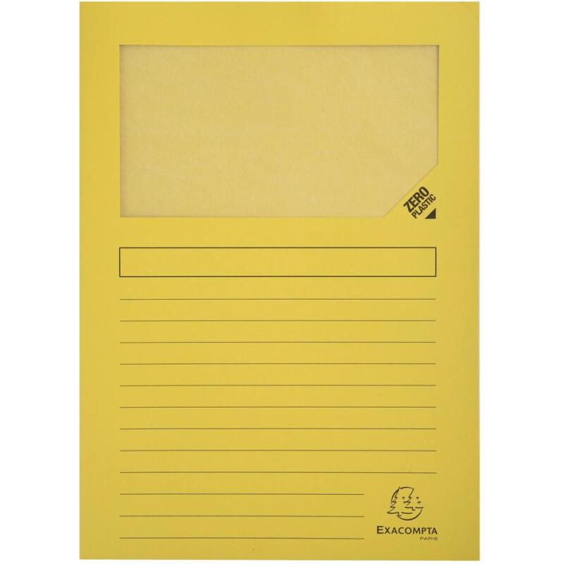 Paquet 50 chemises à fenetre Forever - 22x31cm - Couleurs assorties