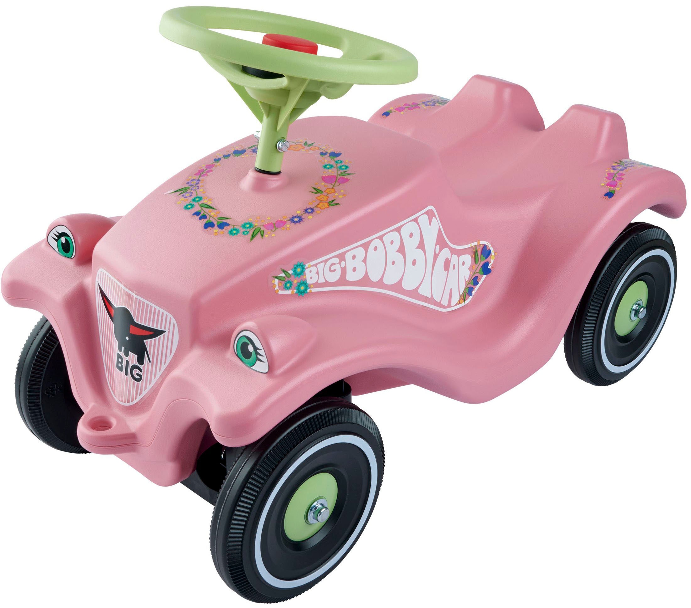 BIG Rutscherauto »BIG Bobby Car Classic Flower« Made in Germany