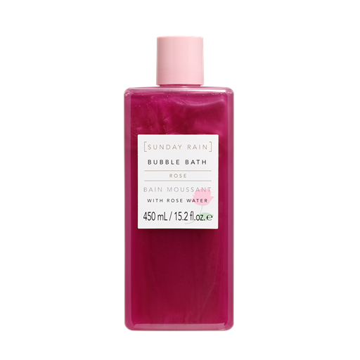 Sunday Rain Bubble Bath Badesæbe, Rose, 450 ml
