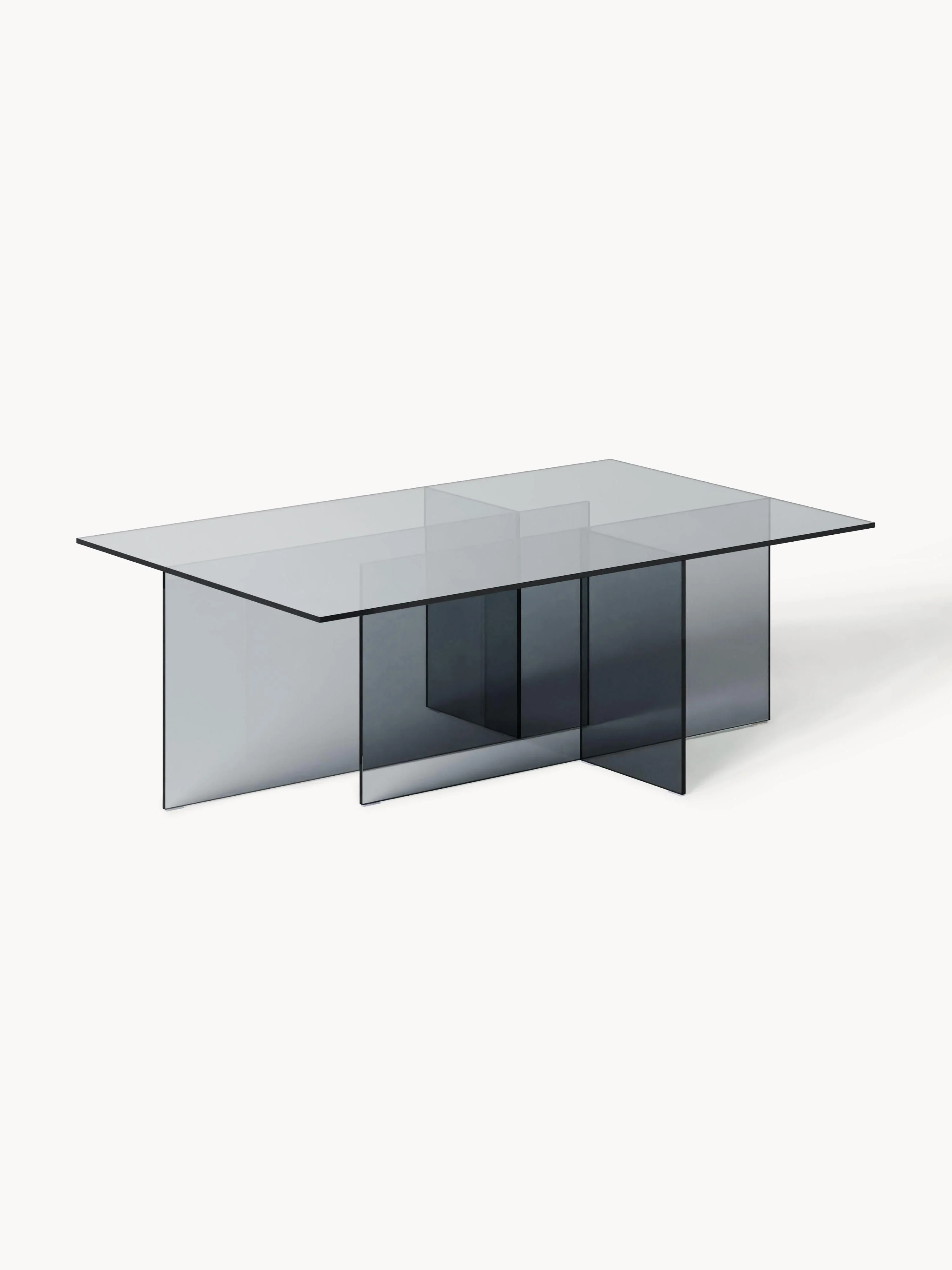 Glazen salontafel Anouk, B 102 cm