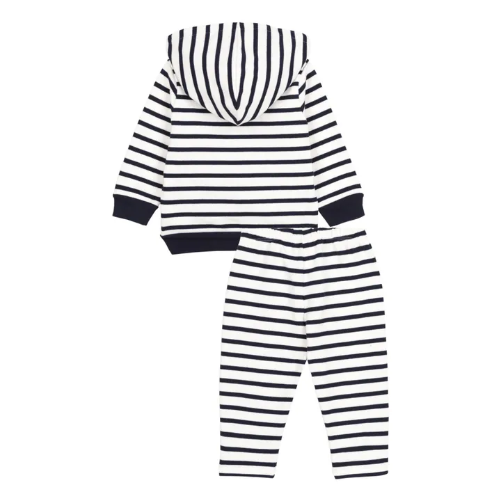 Petit Bateau Ensemble  Jersey Coton Bio Carber | Blanc