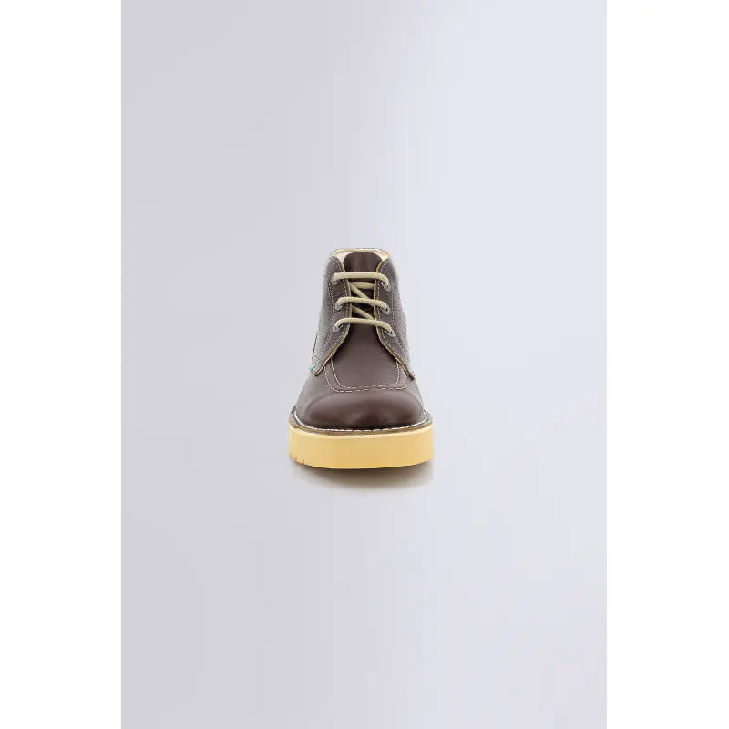 DALTREY CHUCK MARRON FONCE BOTTINES Cuir Homme