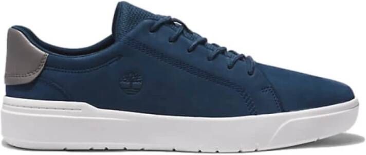 Timberland Leren sneaker met Oxford elegantie Blue Heren
