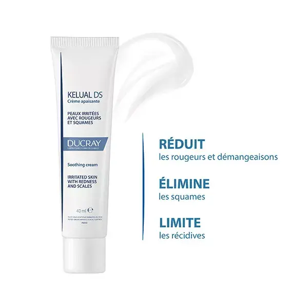 Ducray Kelual DS Creme Calmante e Redutor de Esfoliação 40ml