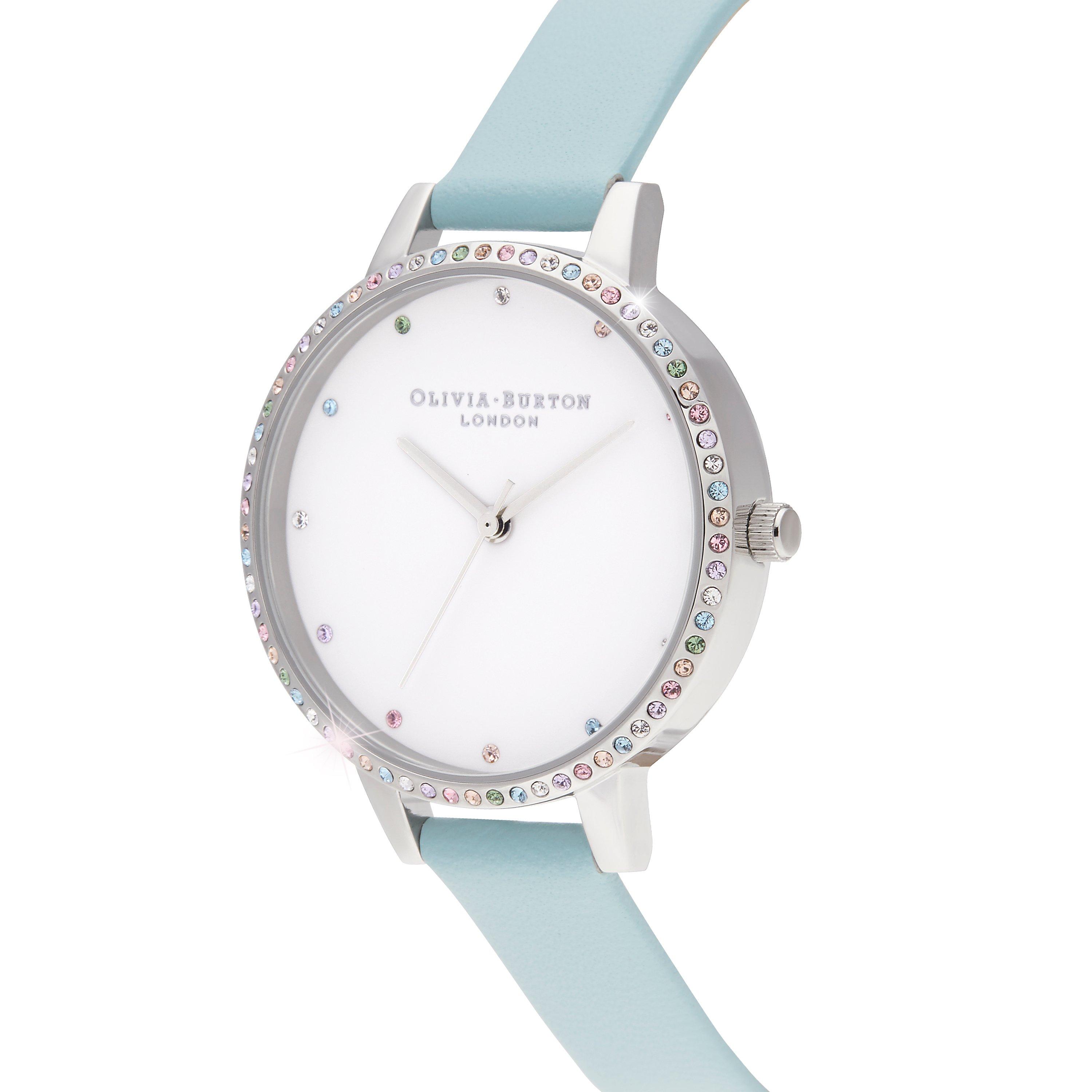 Olivia Burton Rainbow Stainless Steel Fashion Analogue Quartz Watch
