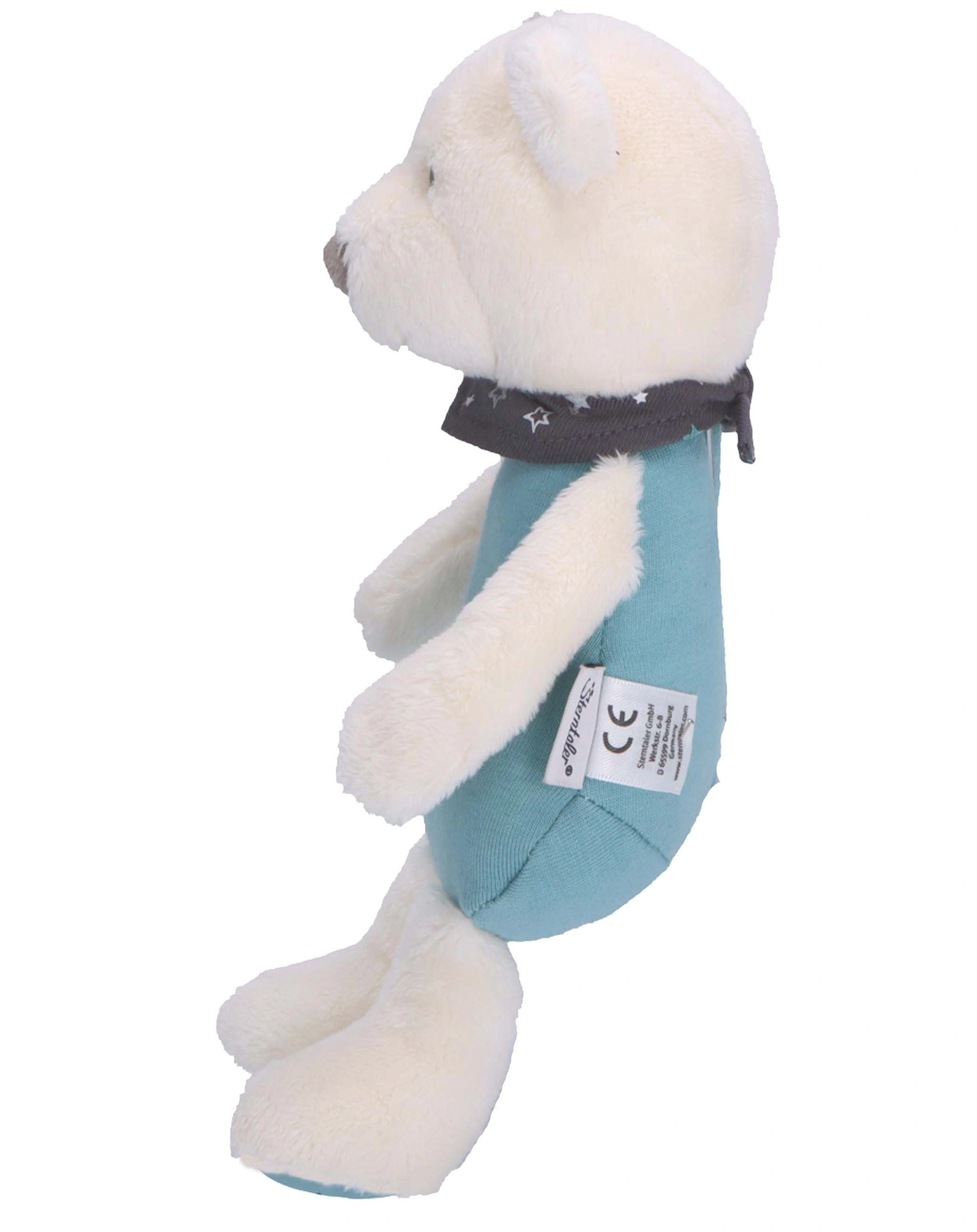 Kuscheltier ELIA EISBÄR (24cm) in dunkeltürkis