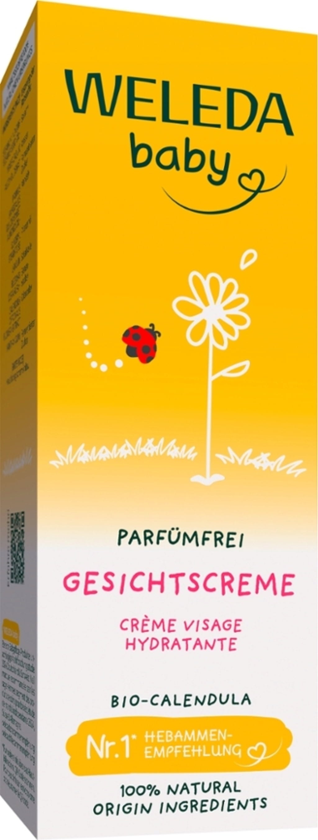 Weleda  Calendula Gesichtscreme Parfümfrei, 50 ml