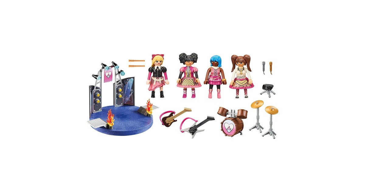 PLAYMOBILCity Life - Band Constructiespeelgoed  (71042)