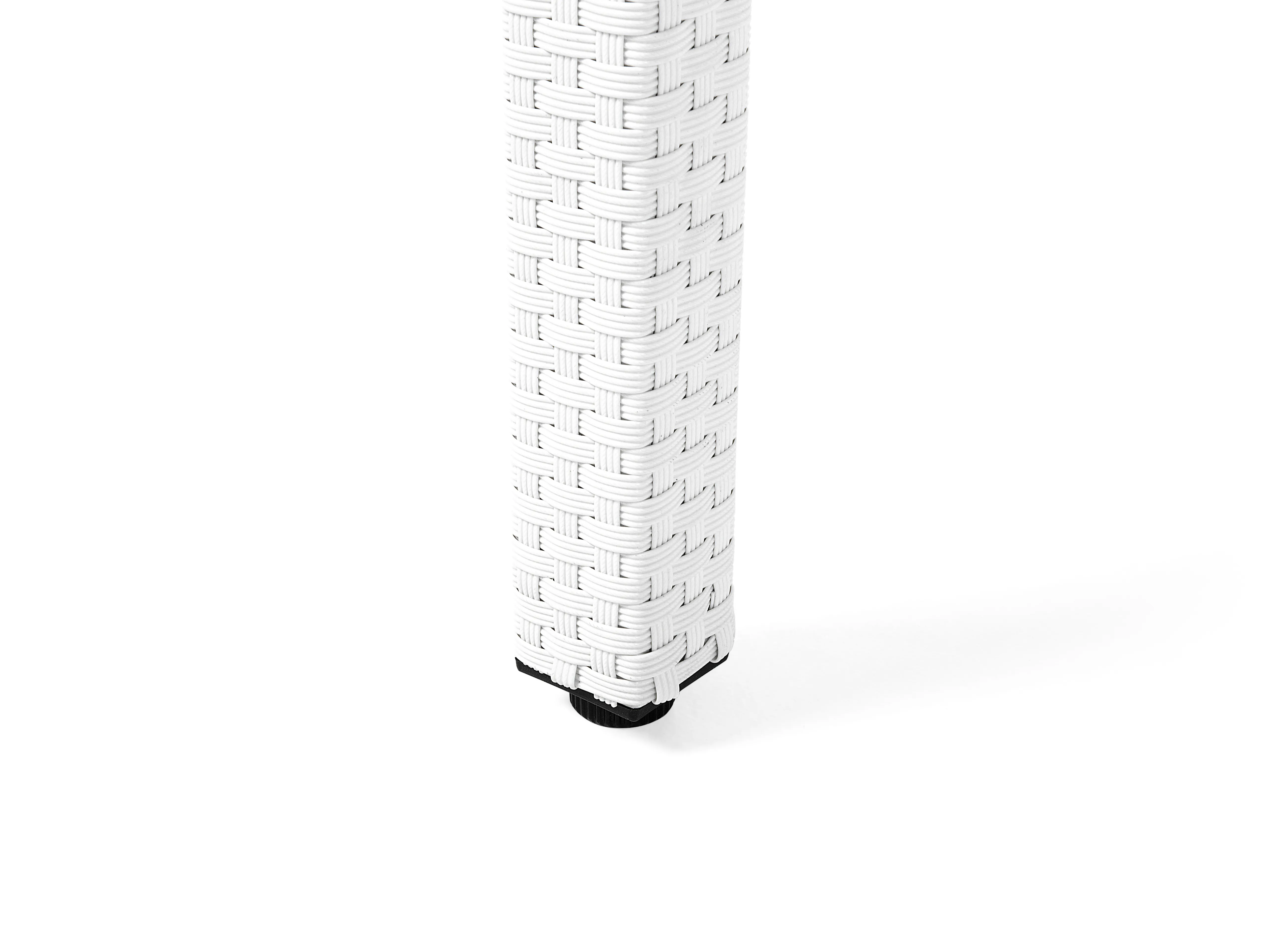 Tuin eettafel ITALY 220 cm 100 cm Glas Wit