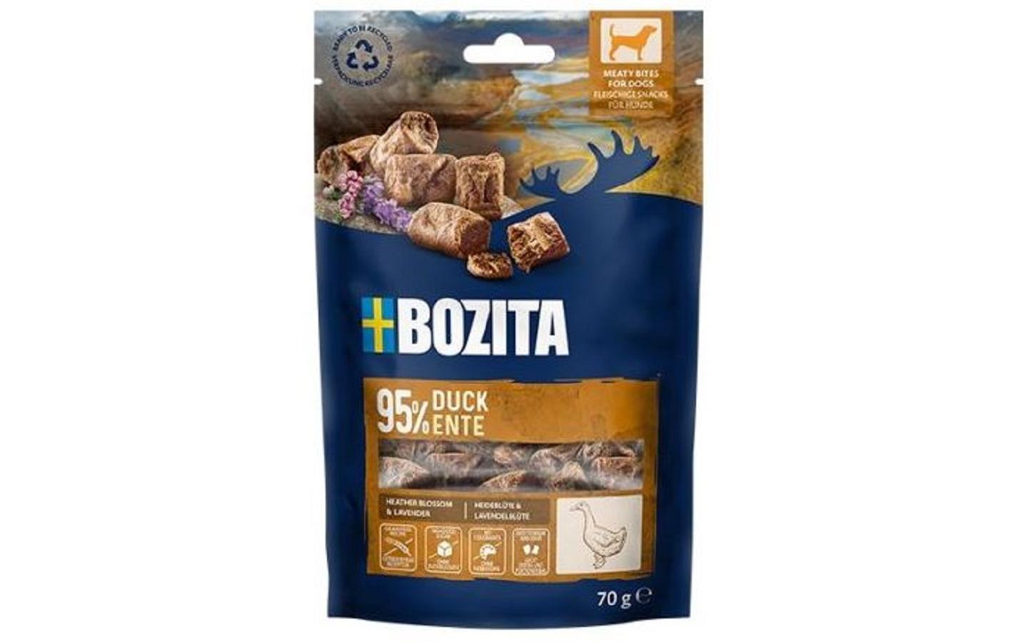 Leckerli Meaty Bites Ente 70 gSnack für Hunde