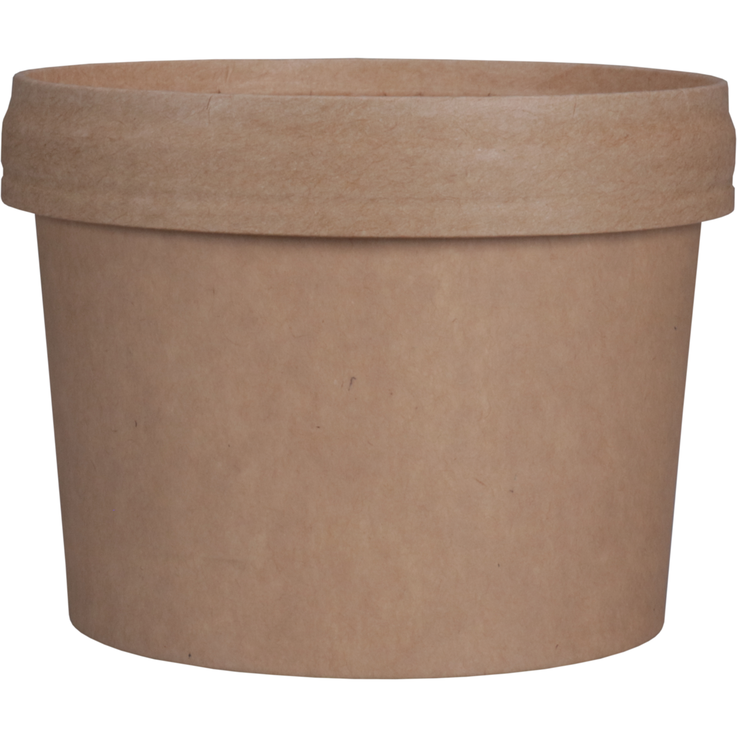 Depa, Soepbeker, incl. deksel, Karton + PP, 236ml, 8oz, 60mm, bruin