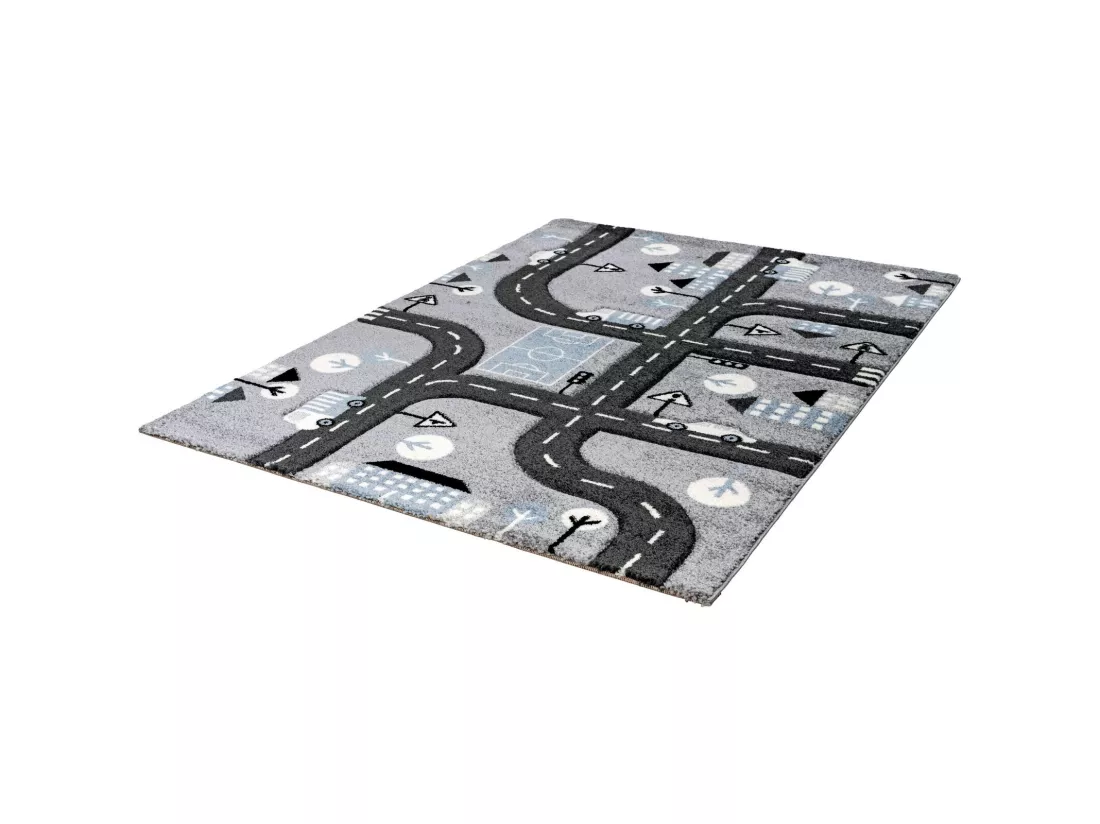 Tapis enfant australie argent marree - 120 x 170 cm