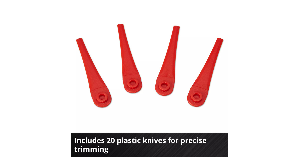 EINHELLAccu Grastrimmer GC-CT 18/2411 Li P-Solo  (Rood/zwart, Accu en oplader niet inbegrepen)
