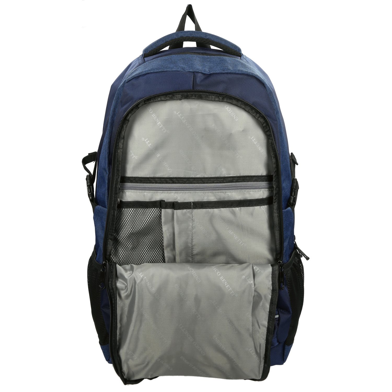 Enrico Benetti Yellow Stone 17'' Laptop Rugzak blauw