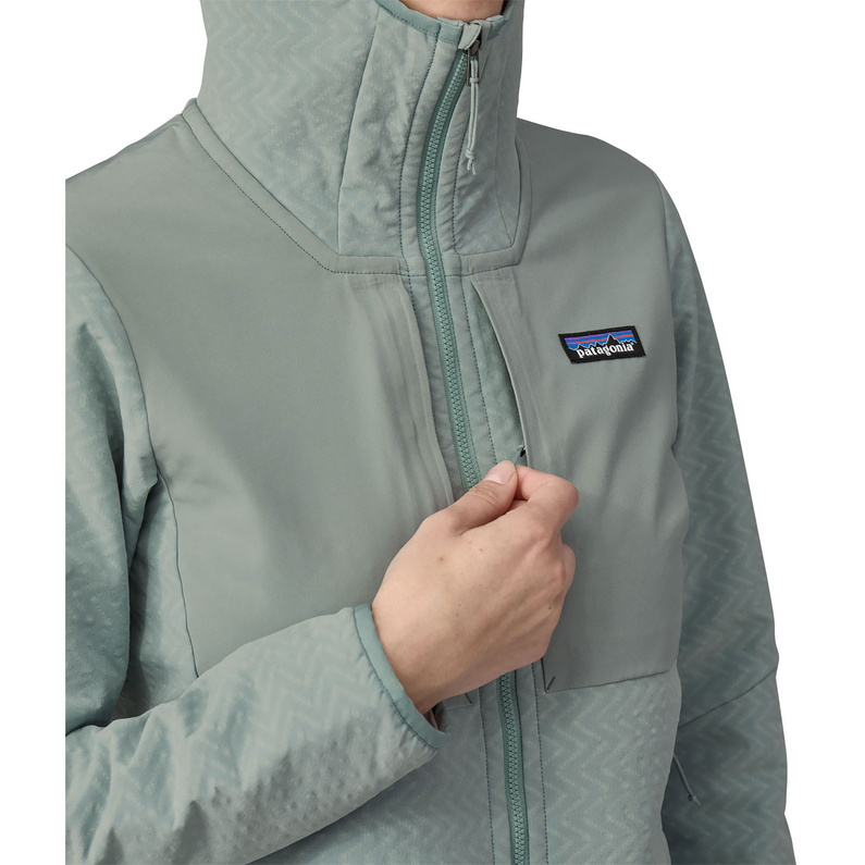 Patagonia Damen R2 CrossStrata Hoodie Jacke