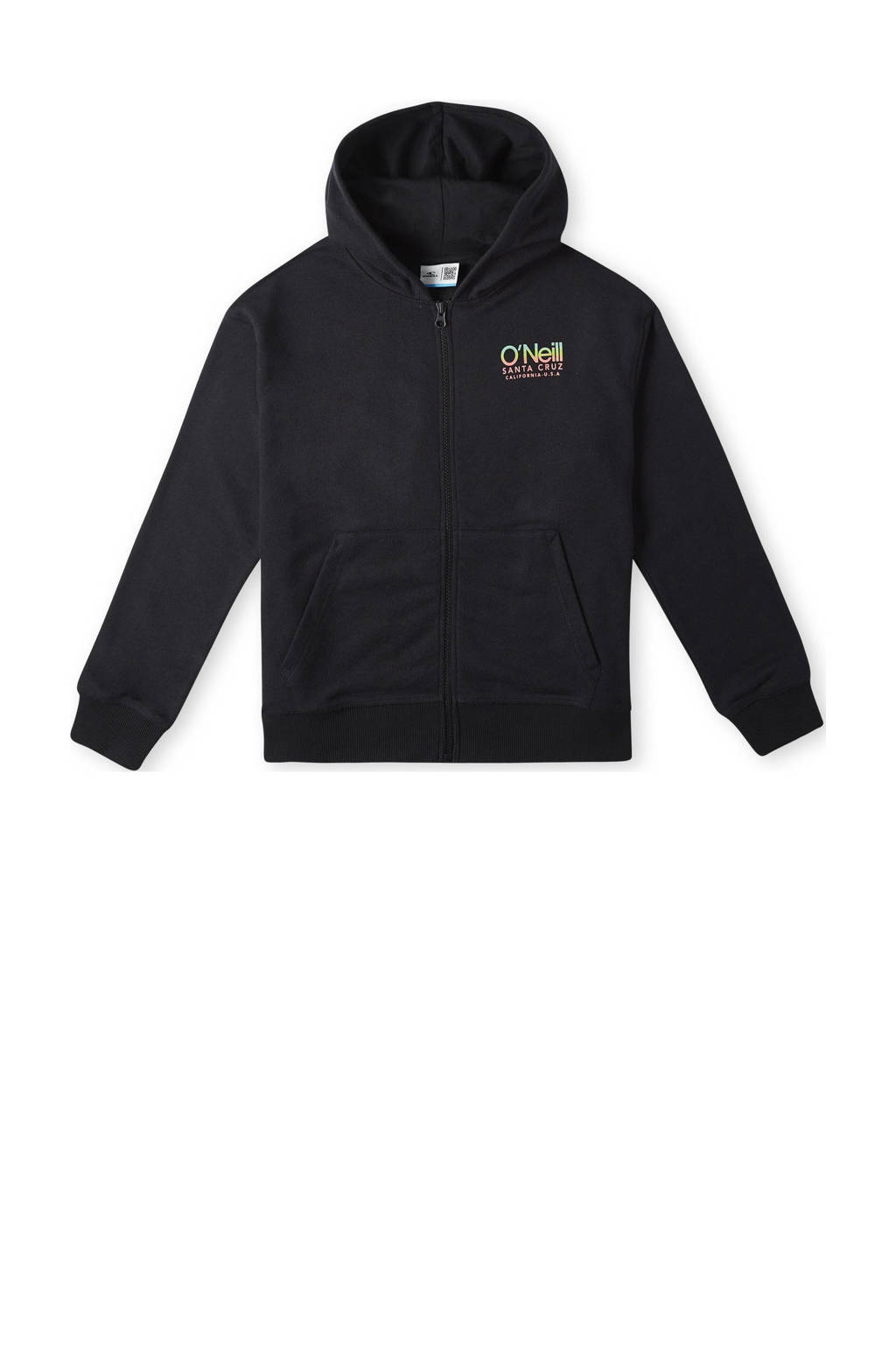 O'Neill sweatvest met backprint zwart
