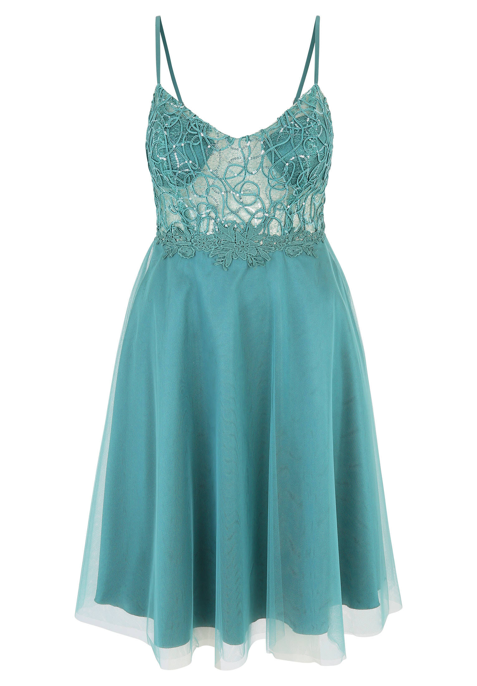 Vera Mont| Damen Cocktailkleid im Glitzer-Look