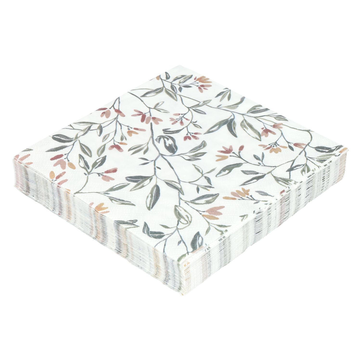 Servetten, papier, bloesem, 33 x 33 cm, 20 stuks