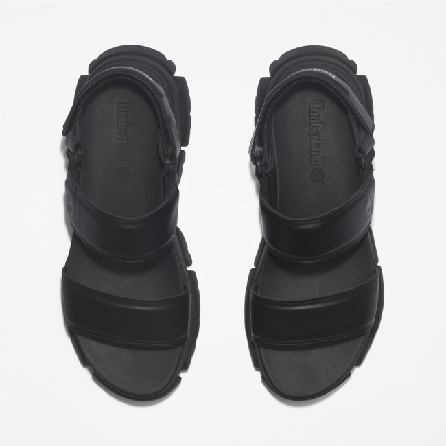 Sandalo a Doppia Fascia Adley Way da Donna in                colore nero
