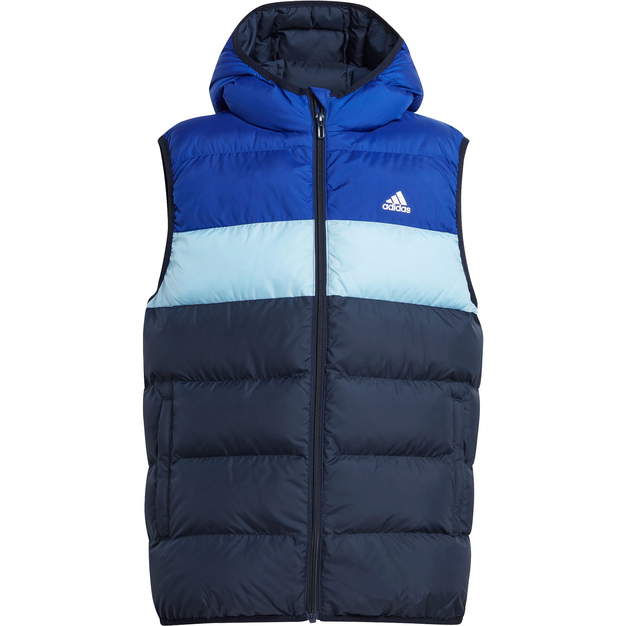 adidas Synthetic Down Weste Kinder semi lucid blue