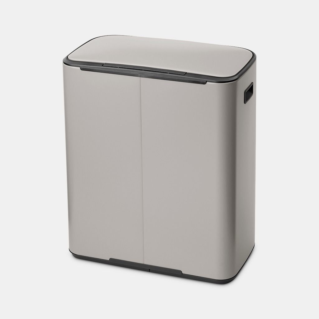 Bo Pedaalemmer, 1 binnenemmer, 60 liter - Soft Grey