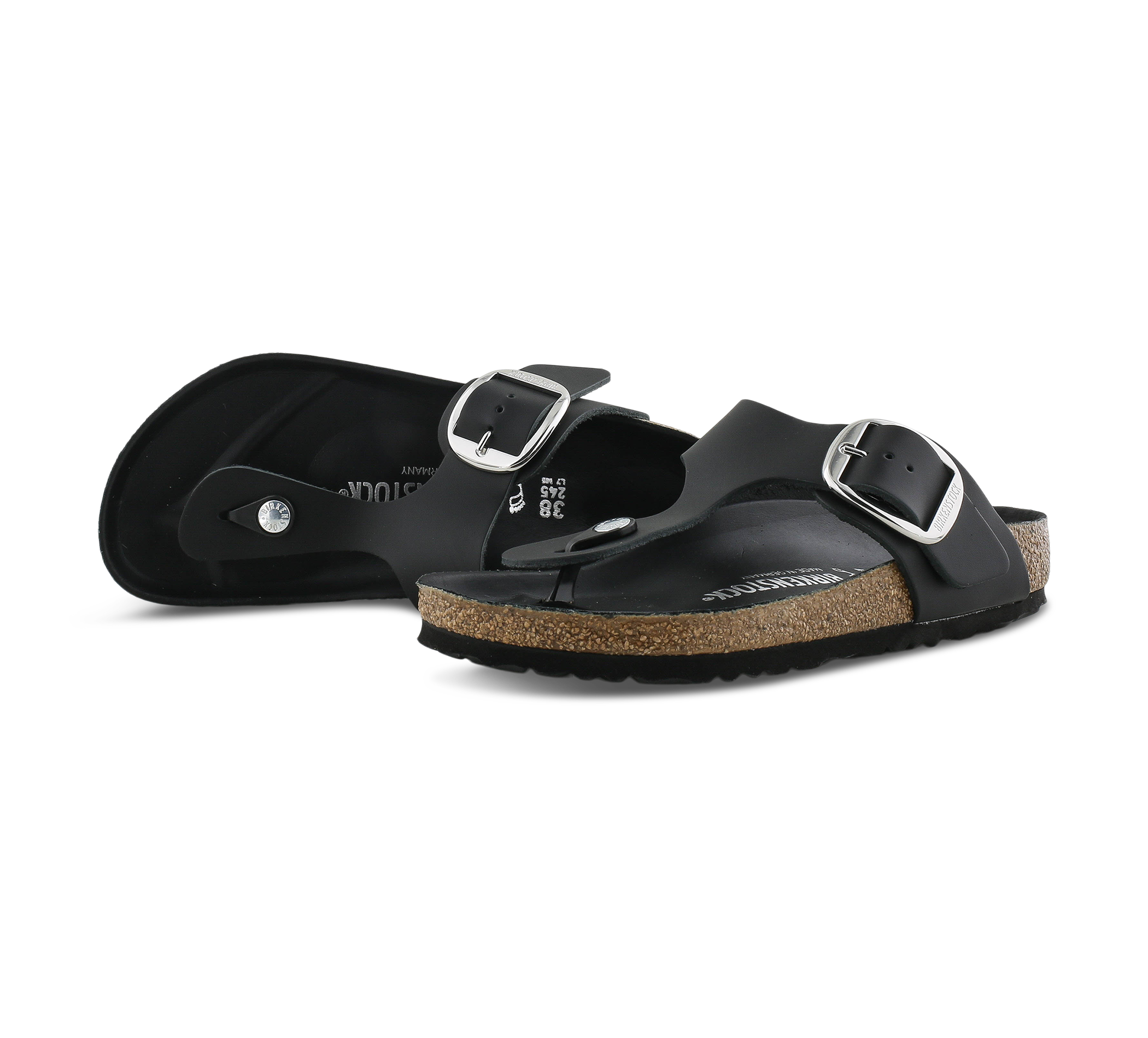 Birkenstock Gizeh - Offene Hausschuhe schwarz