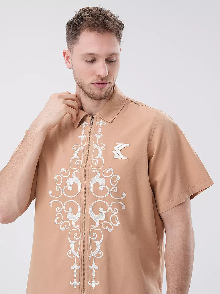 KARL KANI Hemd beige