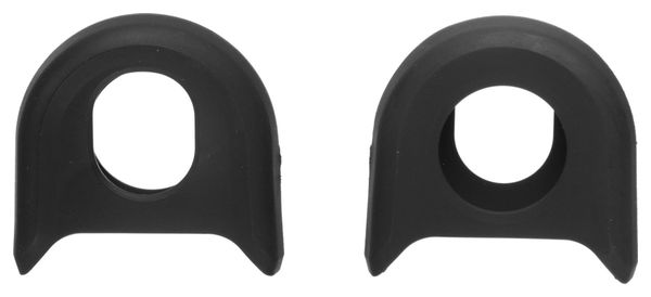 Protège Manivelle Rotor KAPIC Carbon Bumper Noir