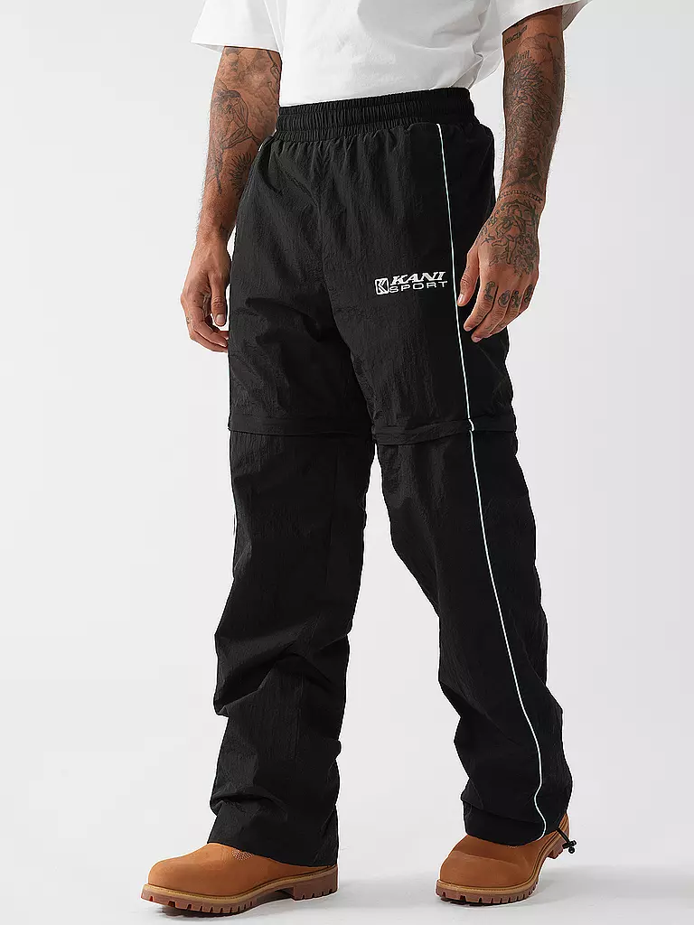 KARL KANI Jogginghose schwarz