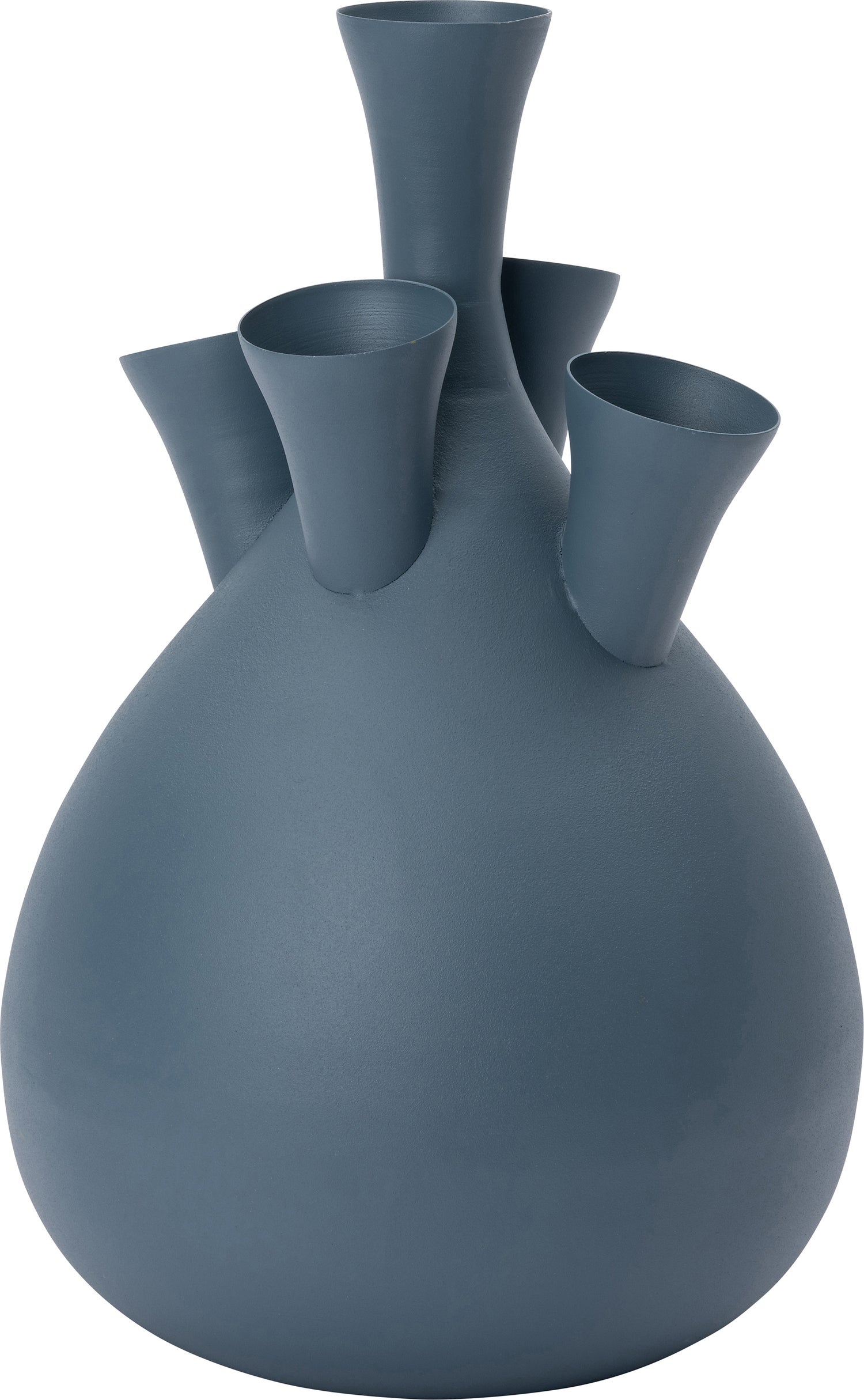Intratuin vaas Billy blauw D 30 H 43 cm