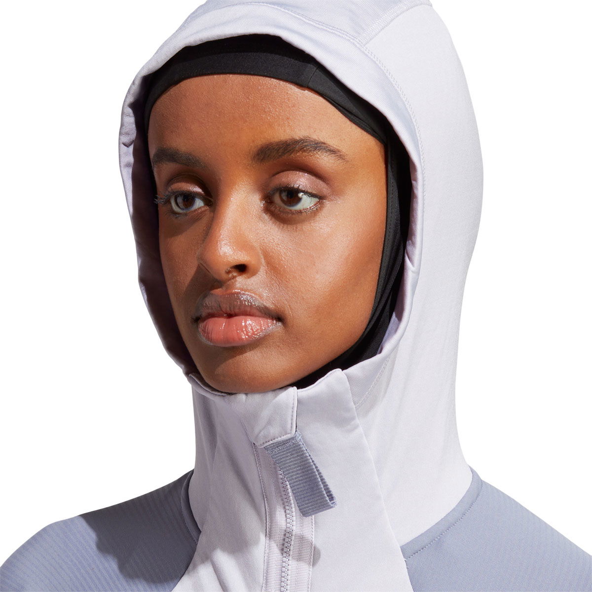 adidas Terrex Tech Flooce Full Zip Hooded Fleecejakke Dame