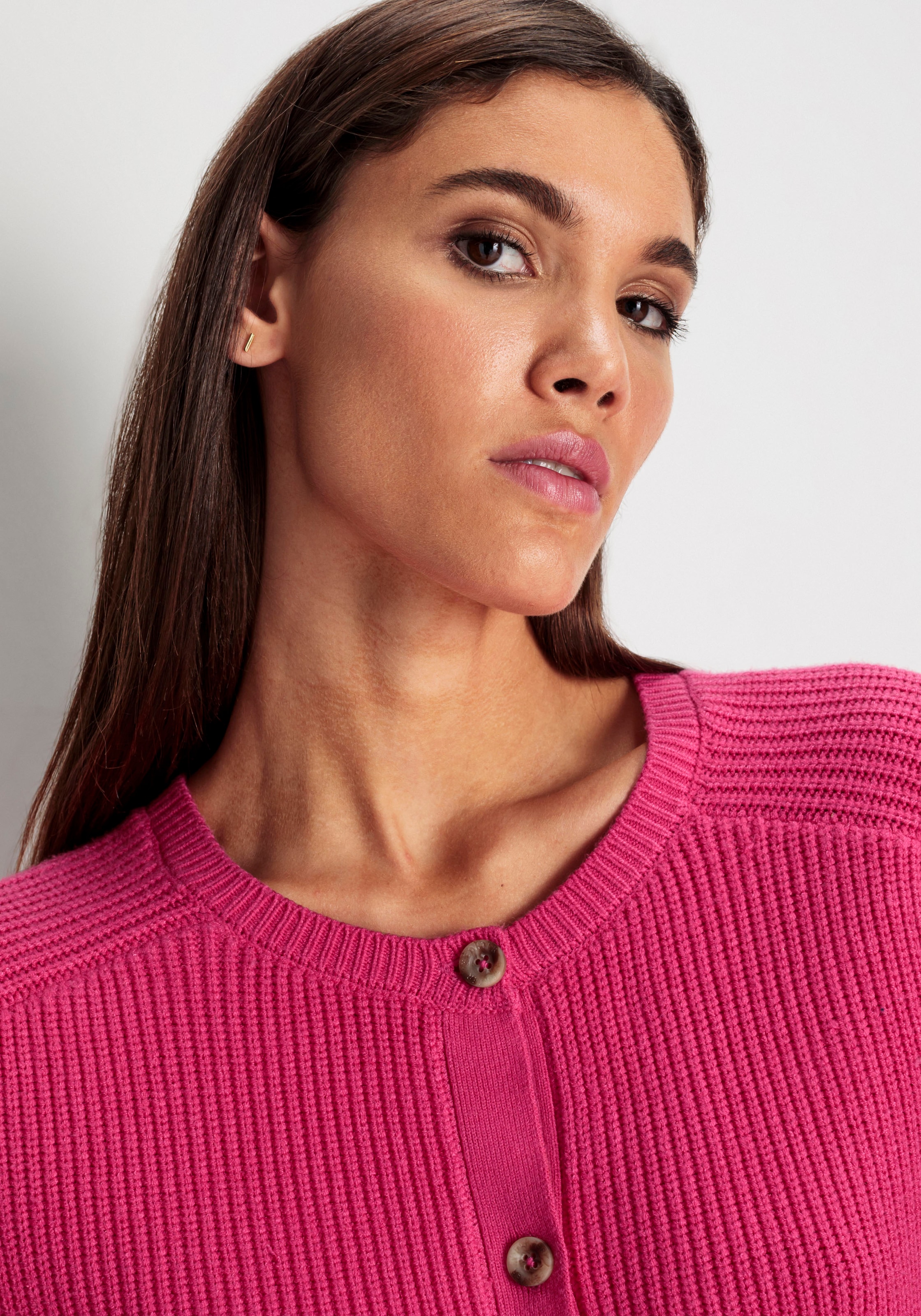 HECHTER PARIS Strickjacke , mit Knopfleiste