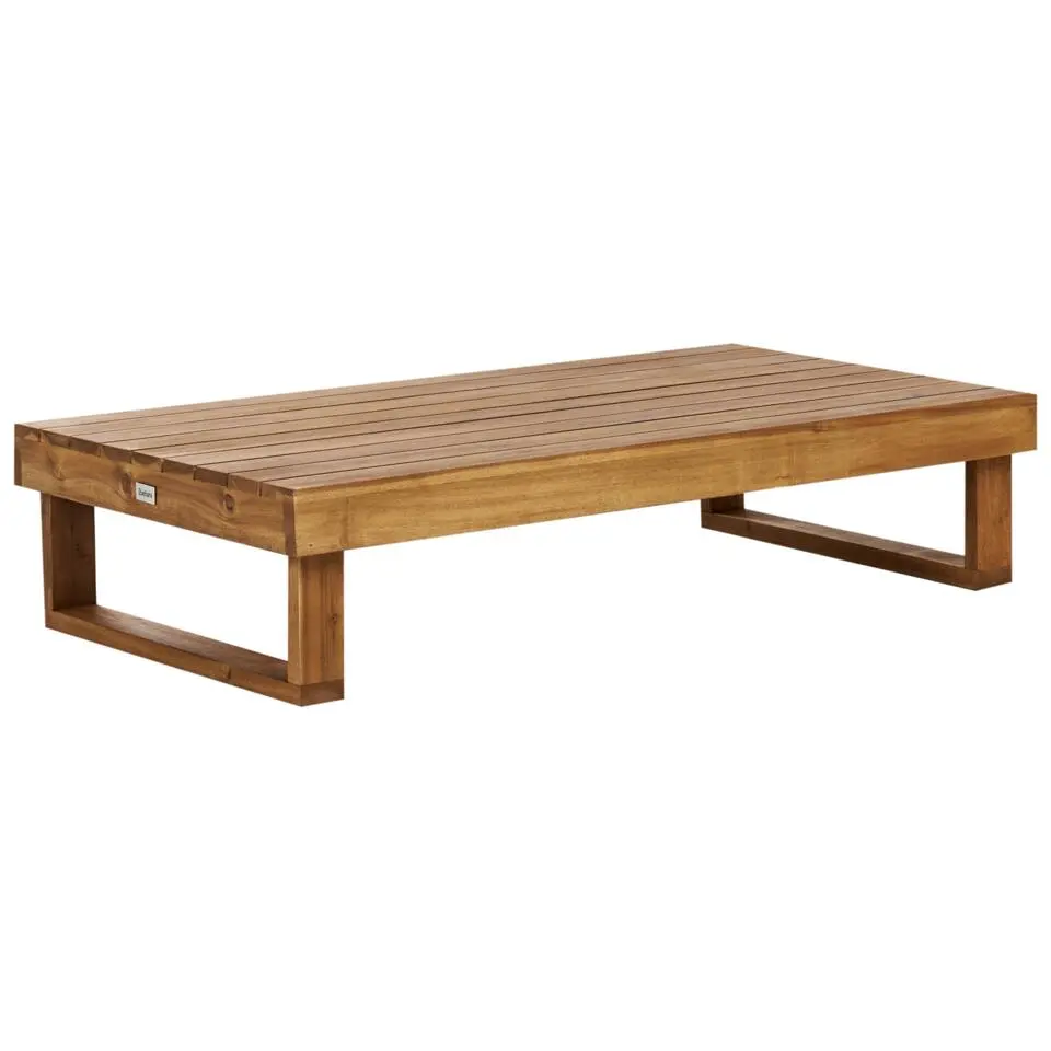 MARETTIMO - Salontafel - Lichthout - 110 x 60 cm - Acaciahout