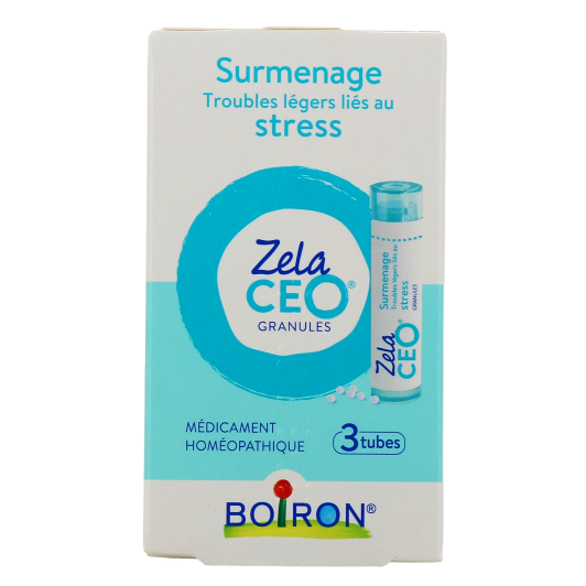 Boiron ZelaCEO Surmenage et Stress Granules Homéopathiques