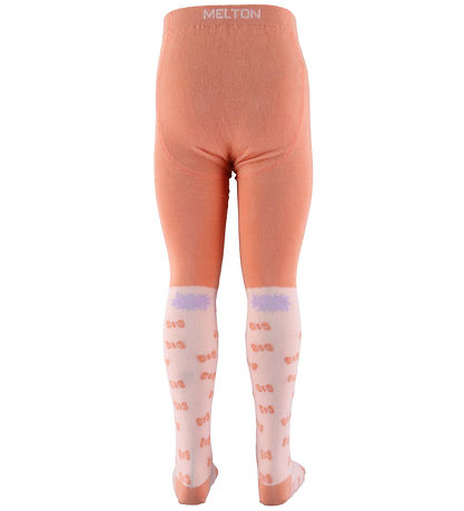 Melton Strumpfhosen - Rabbit - Peach Pink
