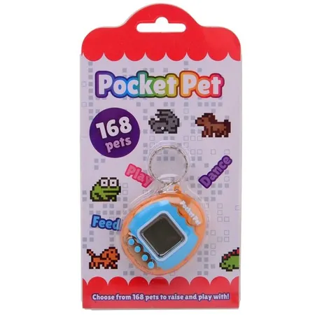 Johntoy Retro Pocket Pet 168 in 1, 1 Stück, 4-fach sortiert