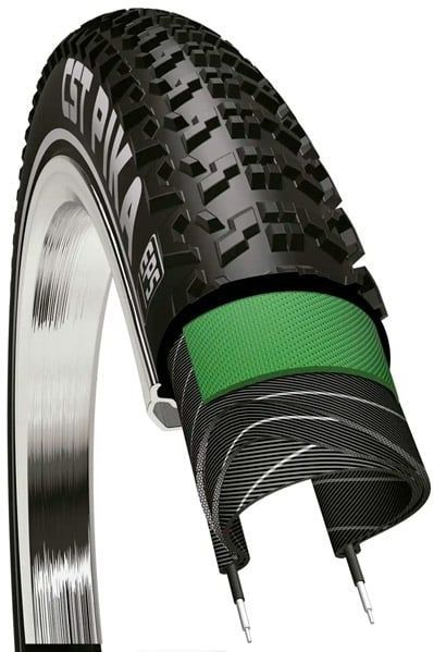 CST Pika TLR 700x45C Vouwband Gravel - Zwart